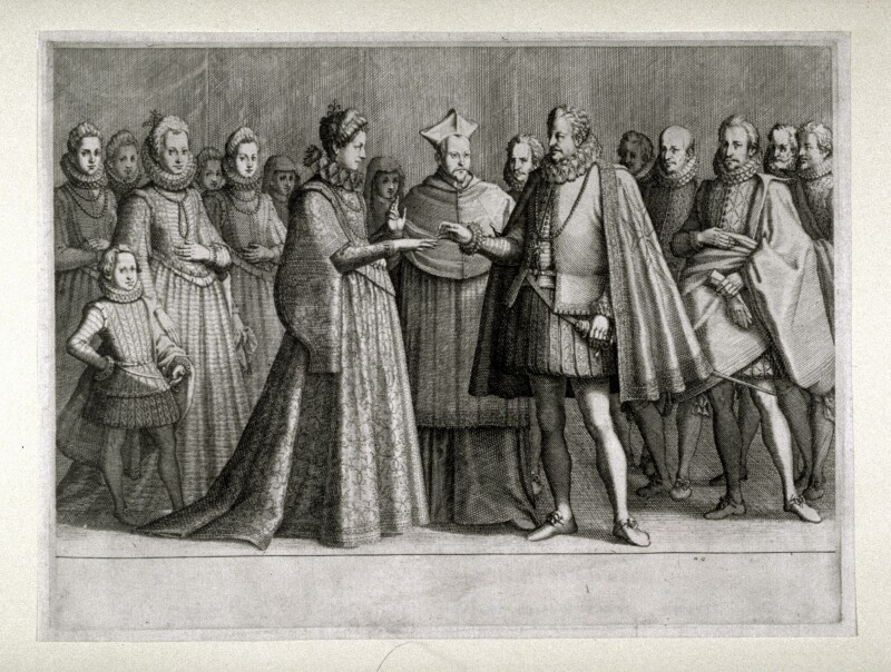 Le Mariage De Ferdinand The Marriage Of Ferdinand From La Vie De