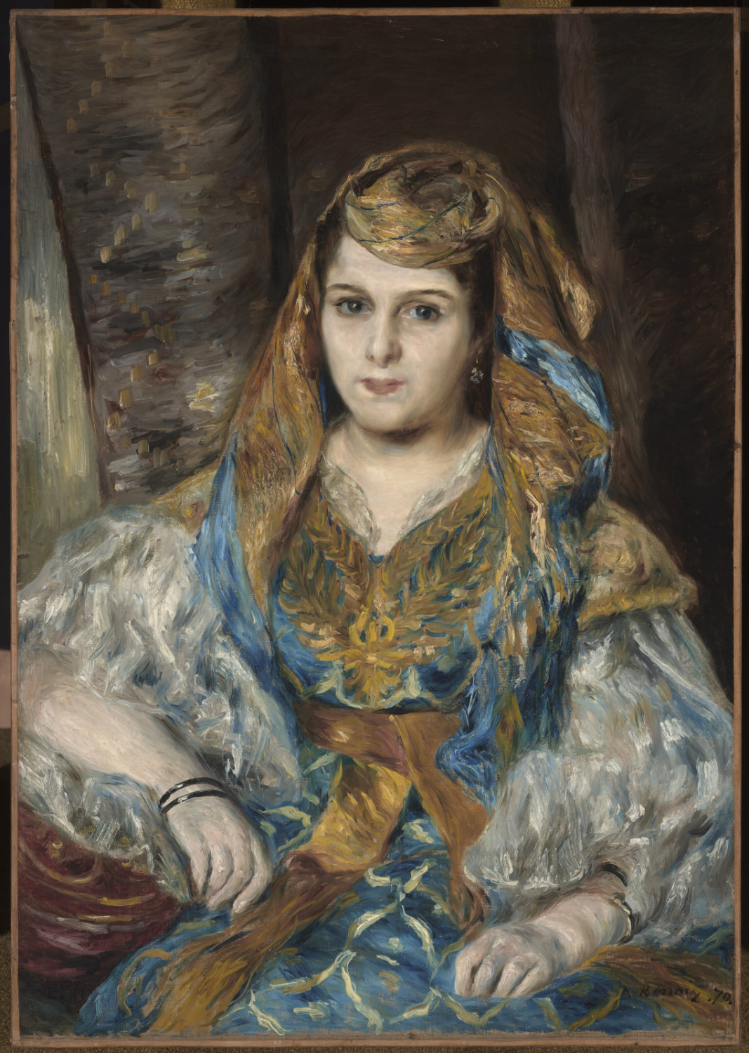 Portrait of Madame Clementine Valensi Stora (L'algérienne)