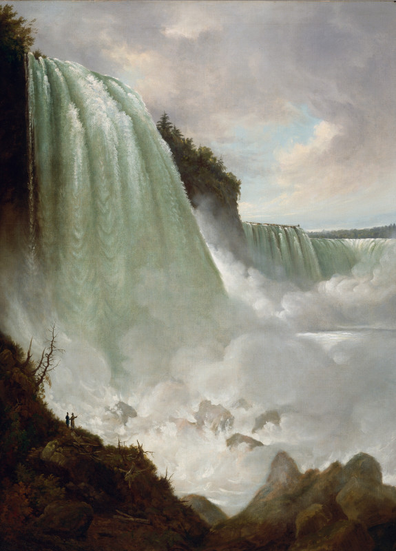 イリヤ・クブシノブ Nacreous展 【Waterfall】キャンバスアート The Niagara River at the Cataract