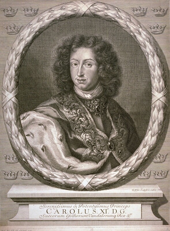 Portrait of King Charles XI of Sweden