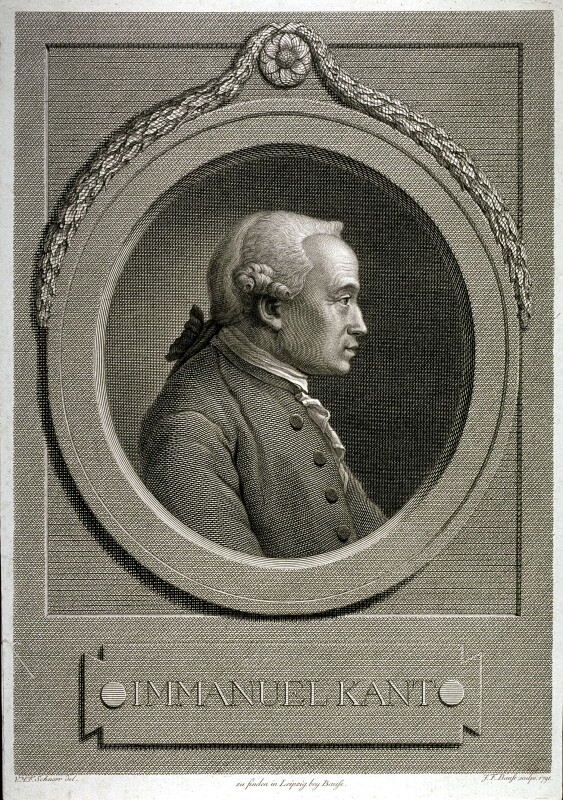 Portrait Of Emanuel Kant
